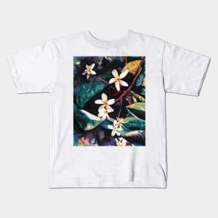 tropical flowers Kids T-Shirt